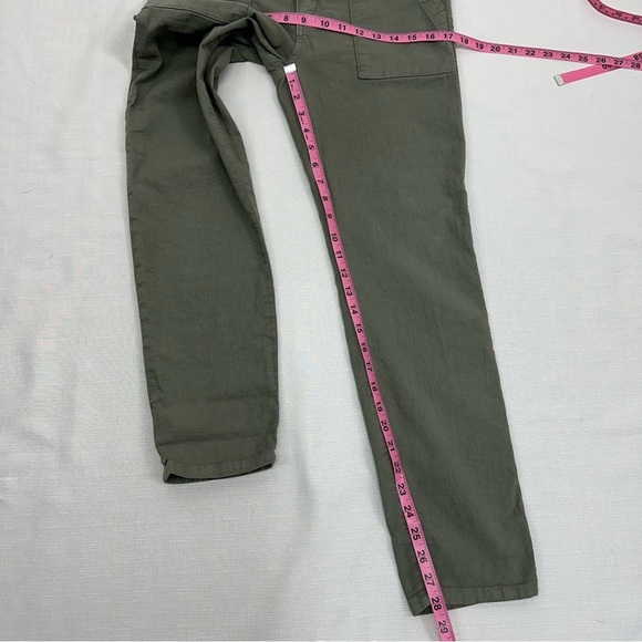 Joie size 27 Painter Chino Pant in Olive Fatigue - Picture 12 of 16